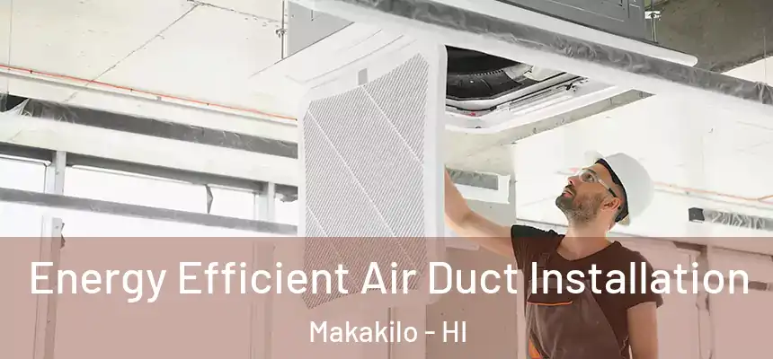  Energy Efficient Air Duct Installation Makakilo - HI