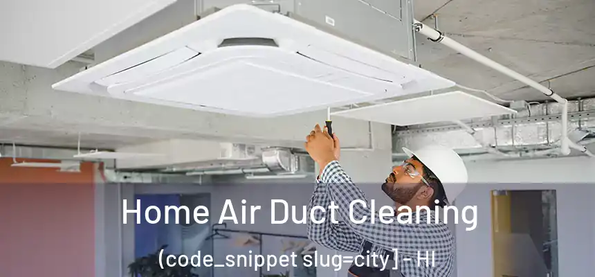  Home Air Duct Cleaning (code_snippet slug=city] - HI